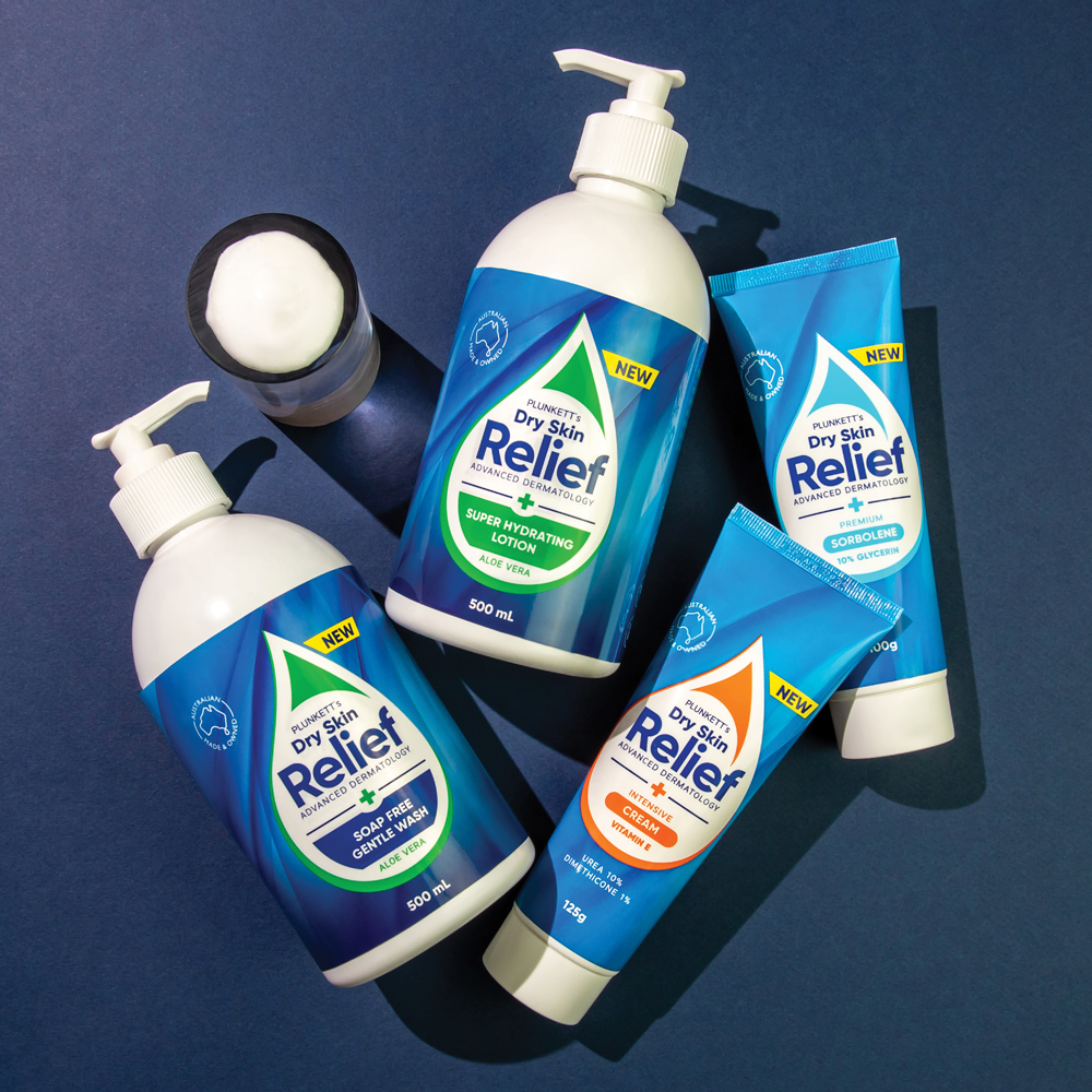 Dry Skin Relief Plunkett Pharmaceuticals