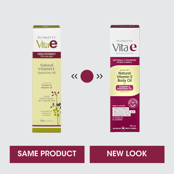 Vita E Natural Body Oil