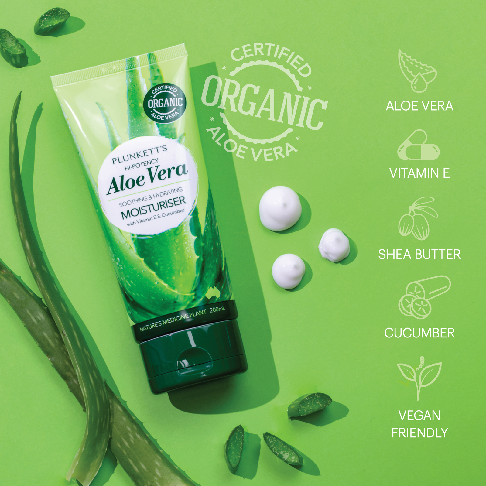 Hi-Potency Aloe Vera Moisturiser