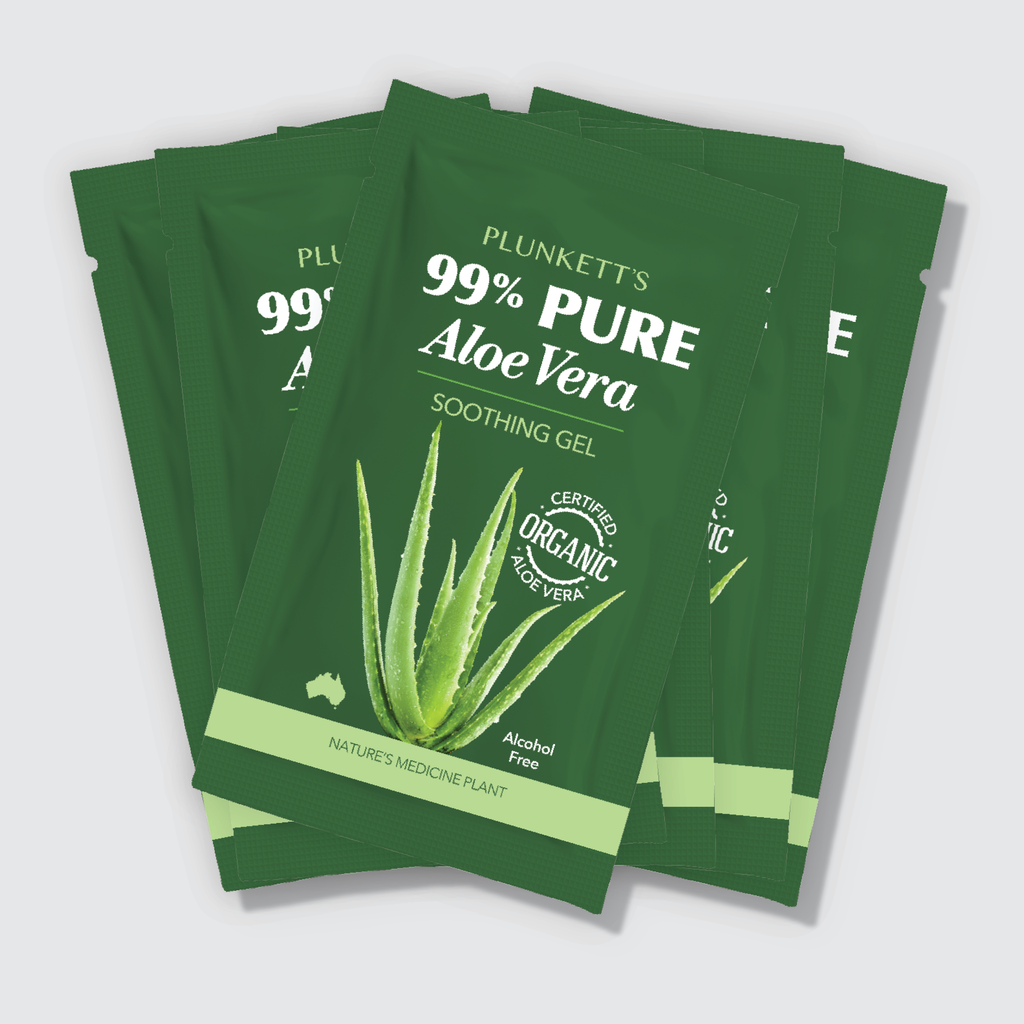 99% Pure Aloe Vera Soothing Gel | After-sun Skincare  Plunkett  Pharmaceuticals