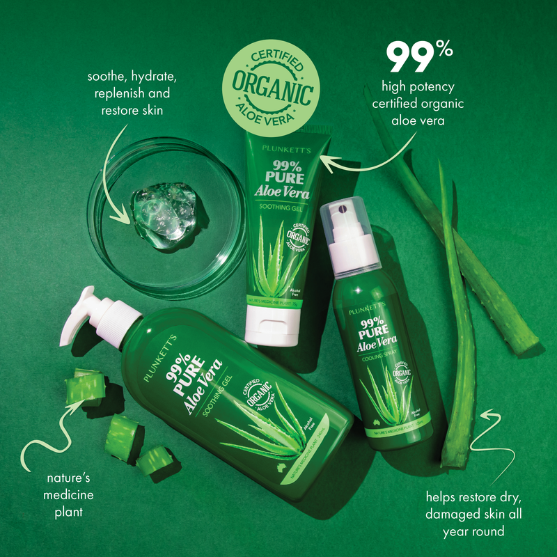 Plunkett's 99% Pure Aloe Vera Soothing Gel