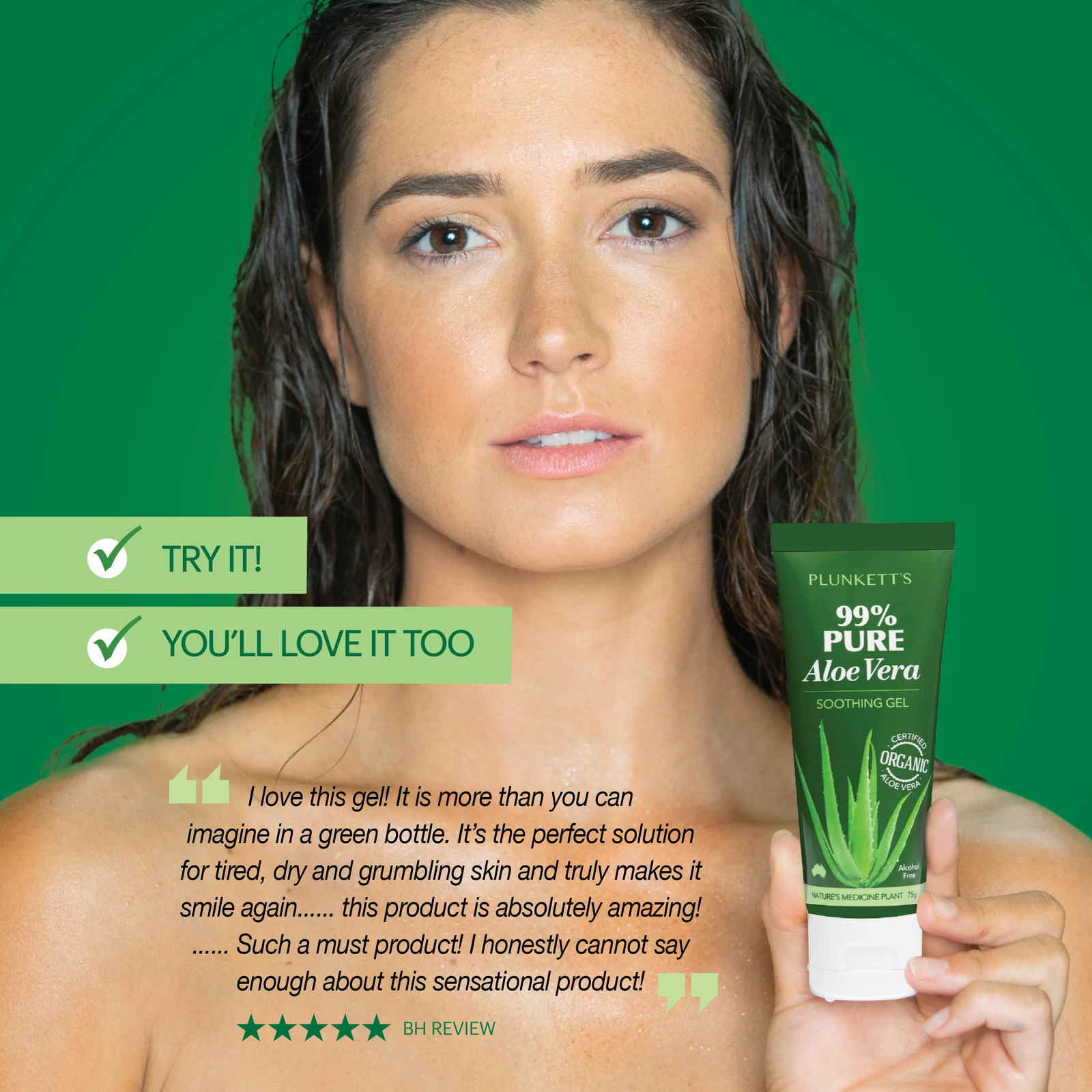 99% Pure Aloe Vera Soothing Gel | After-sun Skincare Plunkett Pharmaceuticals 99% Pure Aloe Vera Soothing Gel | After-sun Skincare Plunkett Pharmaceuticals