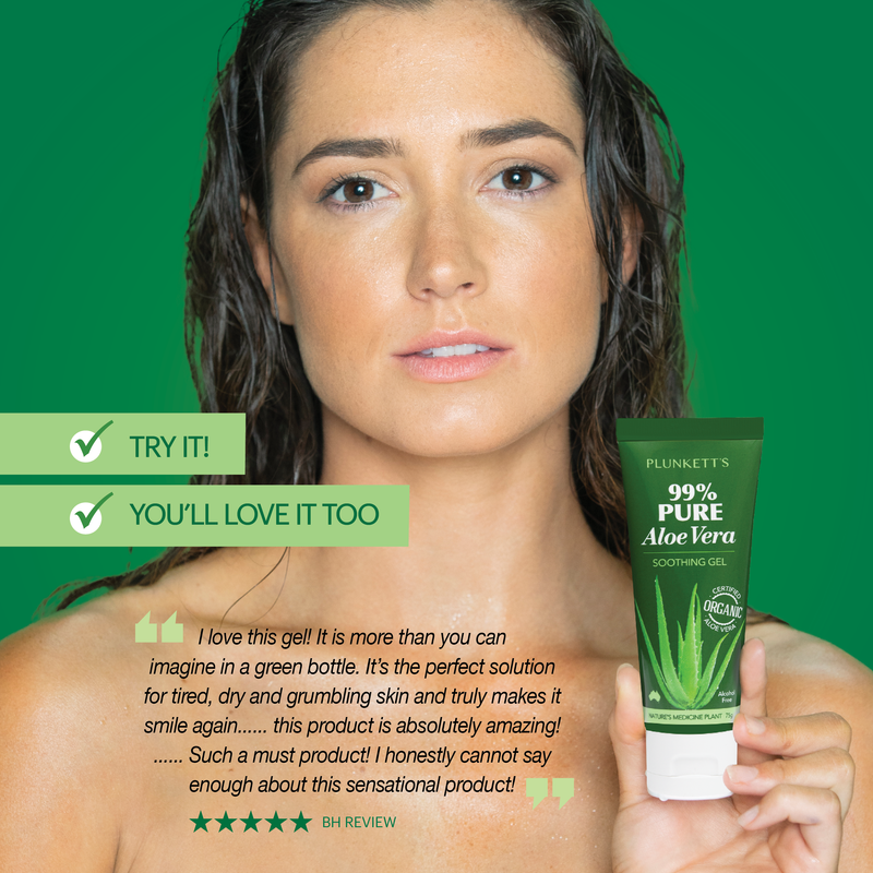 Plunkett's 99% Pure Aloe Vera Soothing Gel
