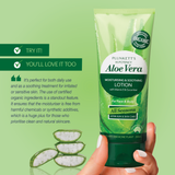 Plunkett's Hi-Potency Aloe Vera Moisturising & Soothing Lotion