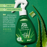 Plunkett's 99% Pure Aloe Vera Soothing Spray Gel 240mL
