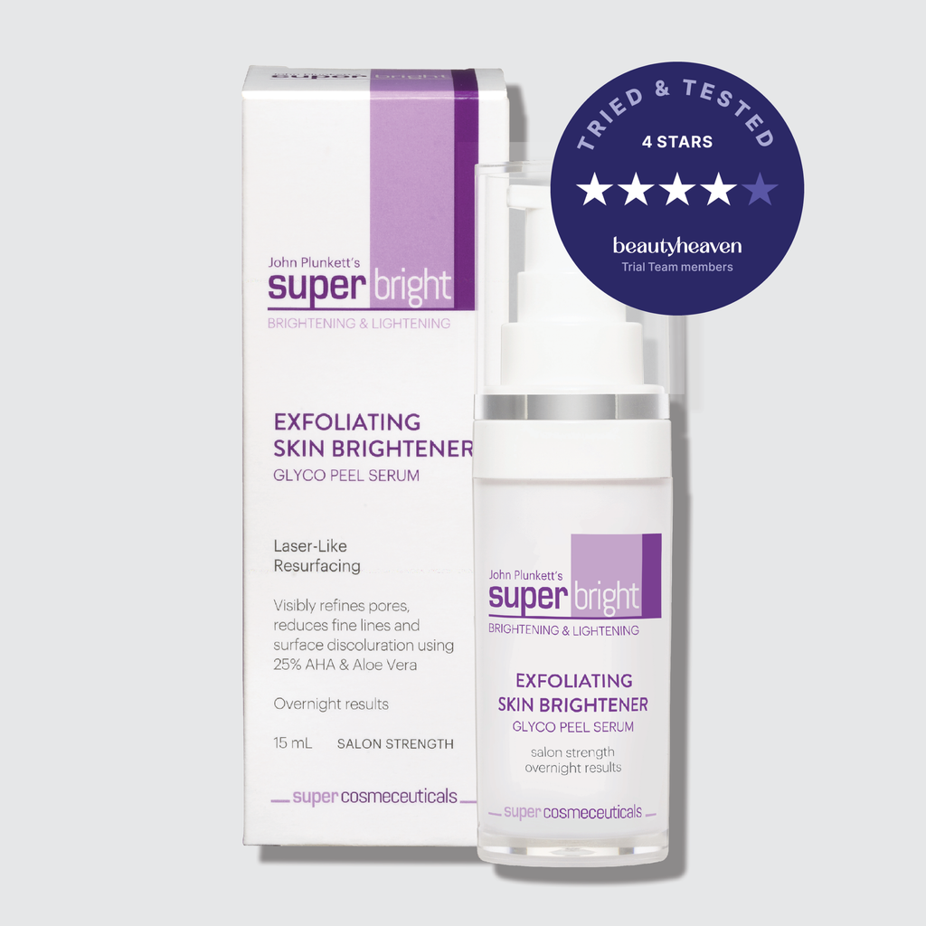 SuperBright Exfoliating Skin Brightener Glycolic Acid Serm 25