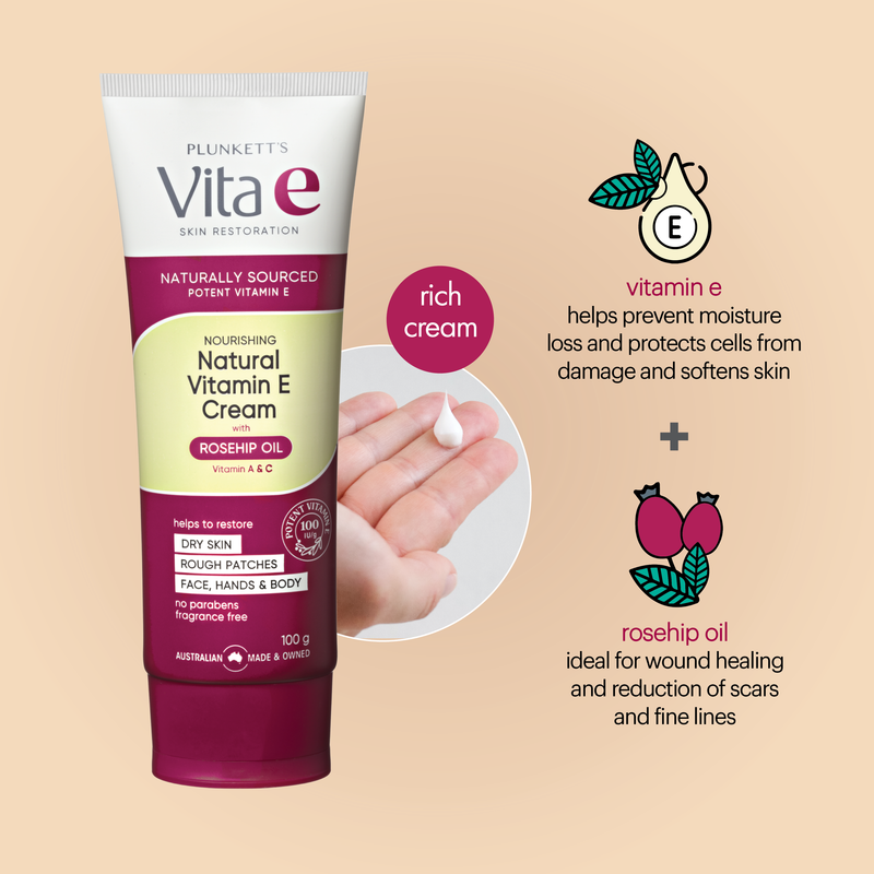 Vita E Natural Vitamin E Cream