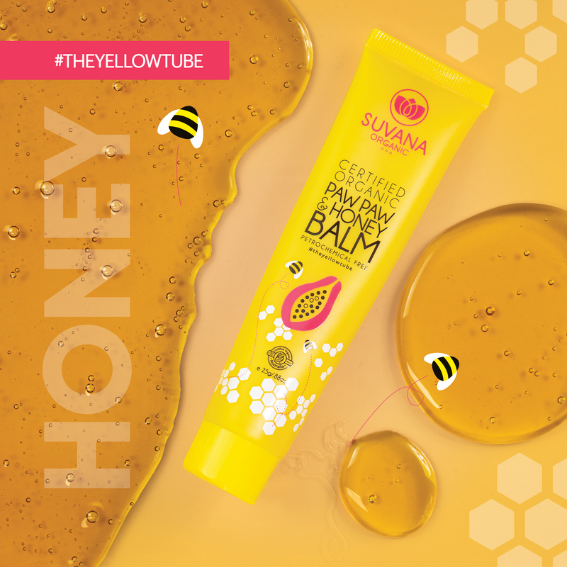 Suvana Certified Organic Paw Paw & Honey Balm